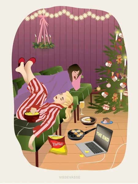 Vianočné prianie Leftovers / Lazy days + obálka