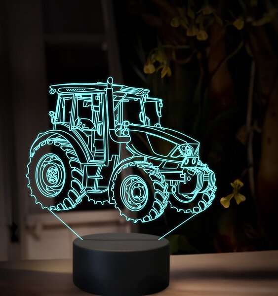 Beling 3D lampa, Zetor proxima hs 120,16 farebná U55