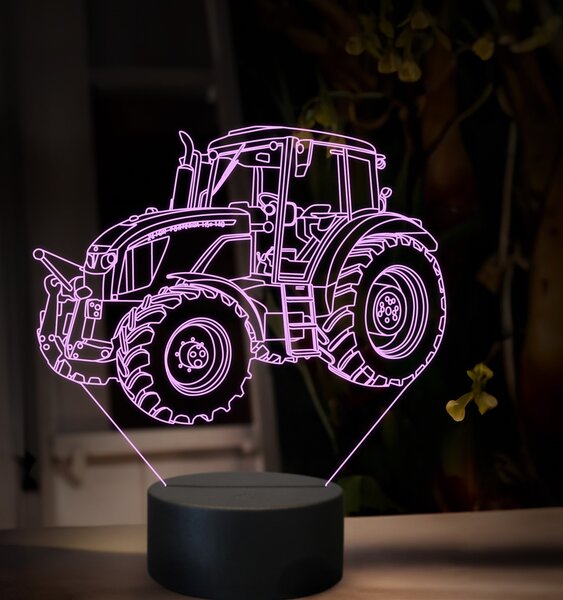Beling 3D lampa, Zetor forterra hsx 140 ,16 farebná U53