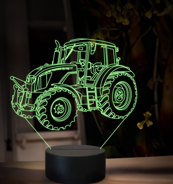 Beling 3D lampa, Zetor forterra hsx 140 ,16 farebná U53