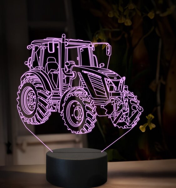 Beling 3D lampa, Zetor Major hs80 ,16 farebná U54
