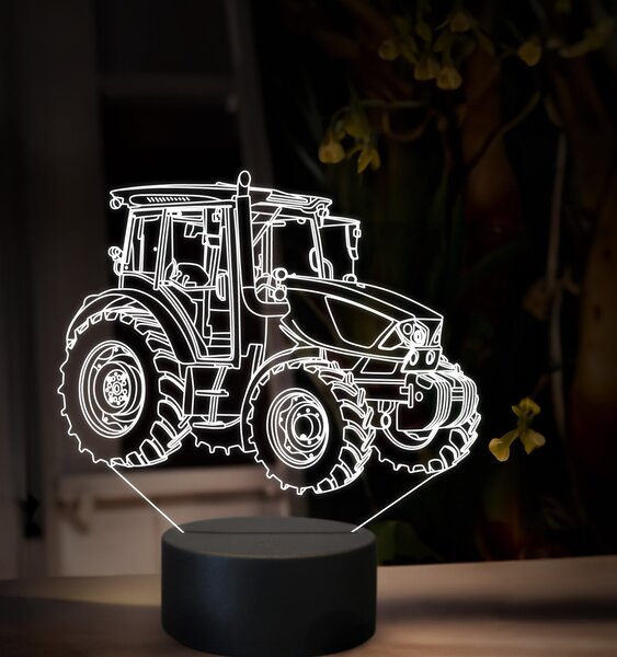 Beling 3D lampa, Zetor proxima hs 120,16 farebná U55