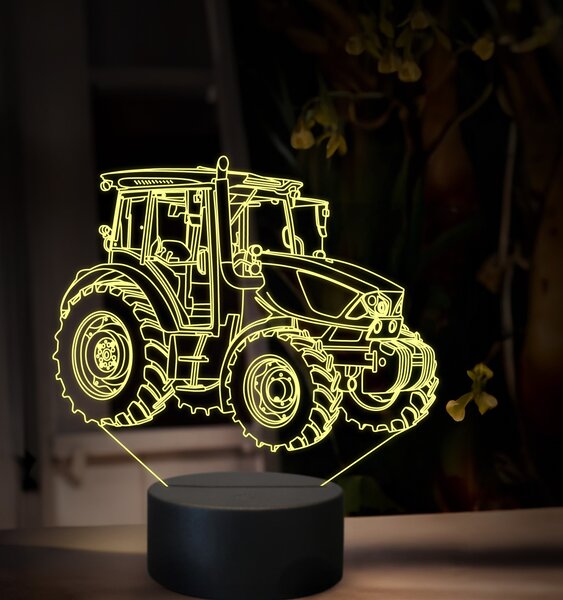 Beling 3D lampa, Zetor proxima hs 120,16 farebná U55