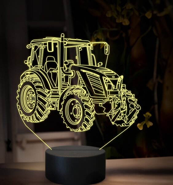 Beling 3D lampa, Zetor Major hs80 ,16 farebná U54