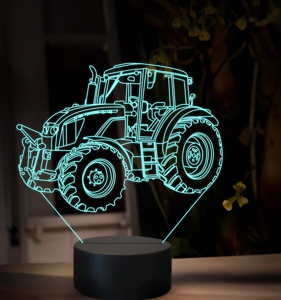 Beling 3D lampa, Zetor forterra hsx 140 ,16 farebná U53