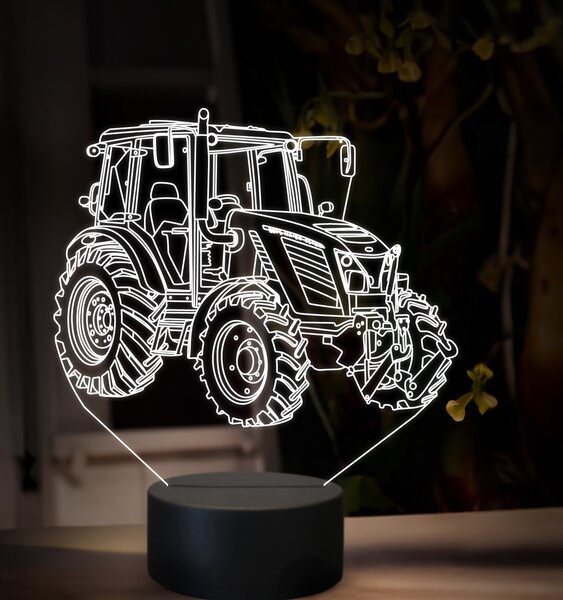 Beling 3D lampa, Zetor Major hs80 ,16 farebná U54