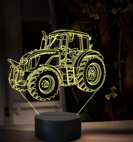 Beling 3D lampa, Zetor forterra hsx 140 ,16 farebná U53