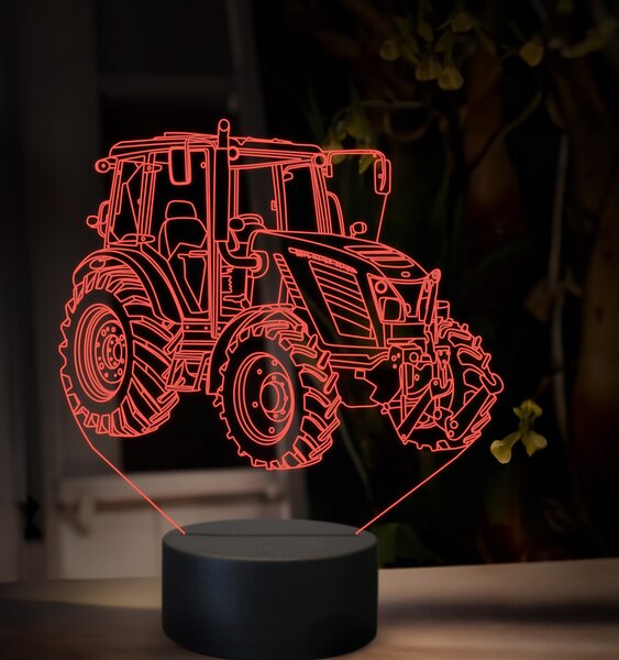 Beling 3D lampa, Zetor Major hs80 ,16 farebná U54