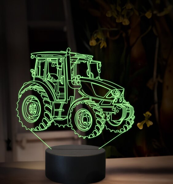 Beling 3D lampa, Zetor proxima hs 120,16 farebná U55