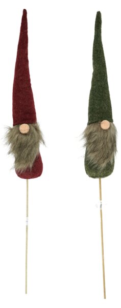 Vianočná zapichovacia dekorácia TALL GNOME 50 cm - rôzne varianty