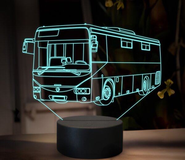 Beling 3D lampa,Irisbus Crossway12M, 16 farebná GS5