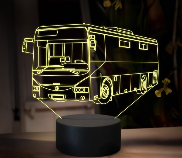 Beling 3D lampa,Irisbus Crossway12M, 16 farebná GS5