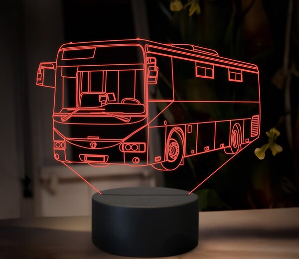 Beling 3D lampa,Irisbus Crossway12M, 16 farebná GS5