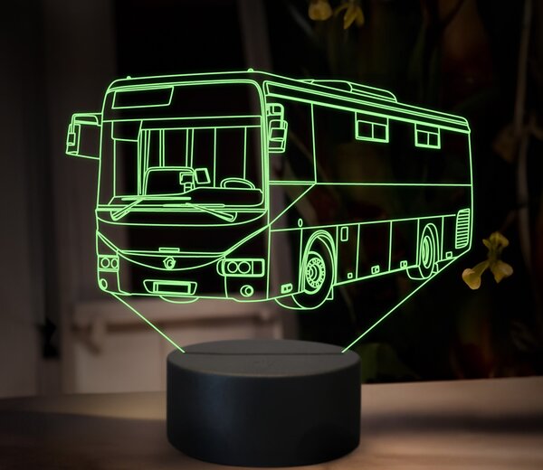 Beling 3D lampa,Irisbus Crossway12M, 16 farebná GS5