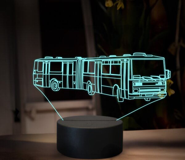 Beling 3D lampa,Karosa b 741, 16 farebná GS7