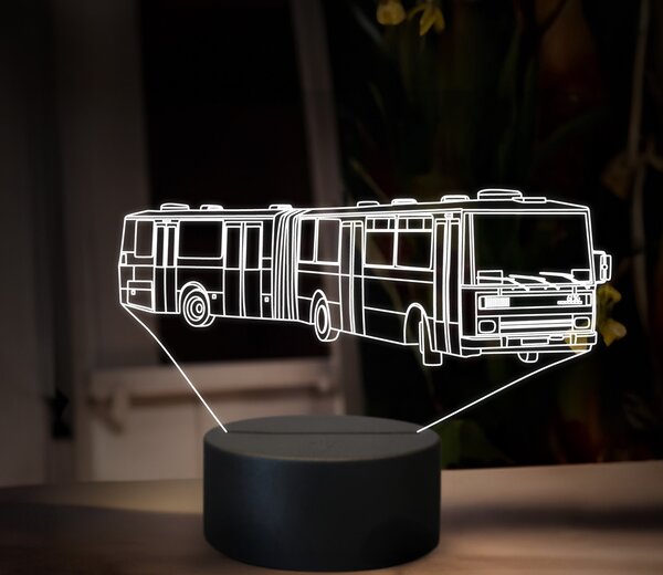 Beling 3D lampa,Karosa b 741, 16 farebná GS7