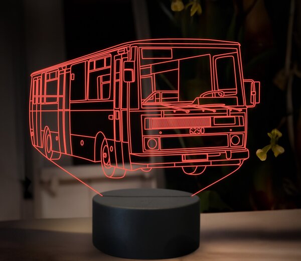 Beling 3D lampa,Karosa b 732, 16 farebná GS6
