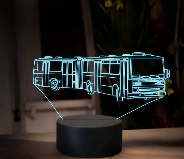 Beling 3D lampa,Karosa b 741, 16 farebná GS7