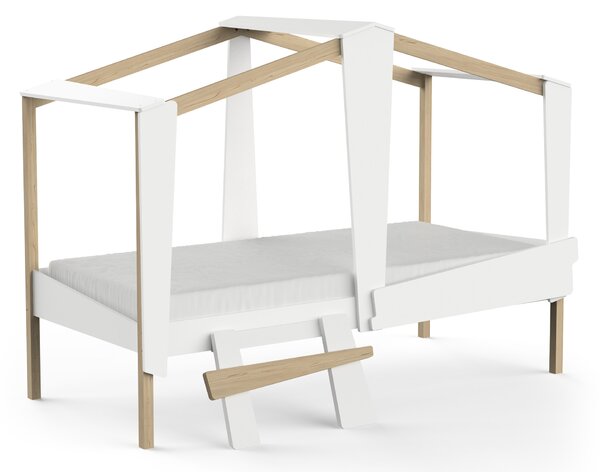 Detská posteľ Cabane 90x200 - biela