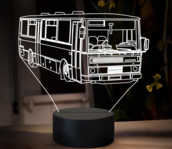 Beling 3D lampa,Karosa c 734, 16 farebná GS8