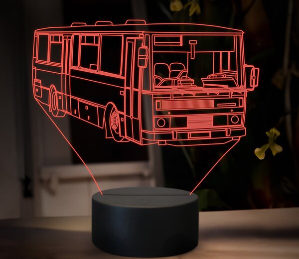 Beling 3D lampa,Karosa c 734, 16 farebná GS8