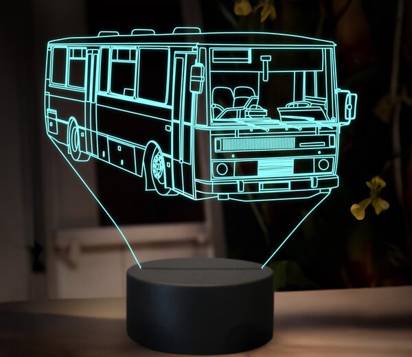 Beling 3D lampa,Karosa c 734, 16 farebná GS8