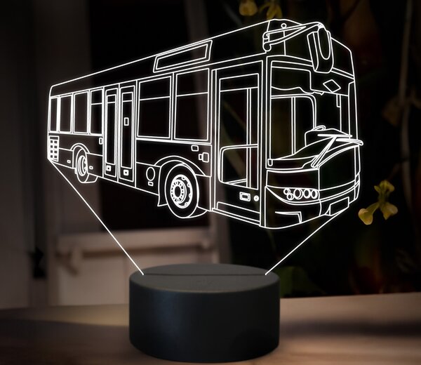 Beling 3D lampa,Solaris Urbino, 16 farebná GS13