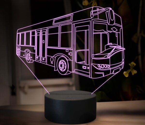 Beling 3D lampa,Solaris Urbino, 16 farebná GS13