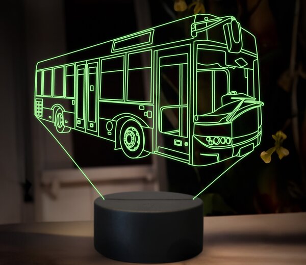 Beling 3D lampa,Solaris Urbino, 16 farebná GS13