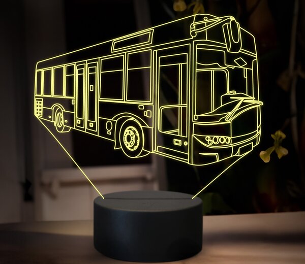 Beling 3D lampa,Solaris Urbino, 16 farebná GS13