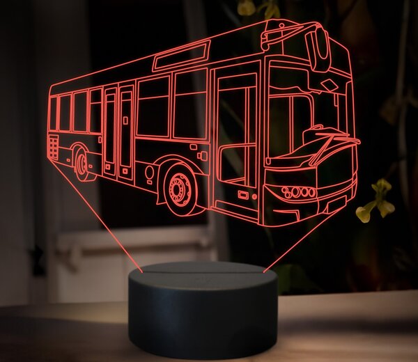 Beling 3D lampa,Solaris Urbino, 16 farebná GS13