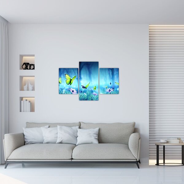 Obraz - Mystická lesná čistina (90x60 cm)