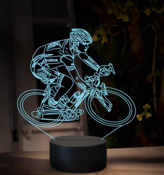 Beling 3D lampa,Alejandro Valverde, 16 farebná,GX1