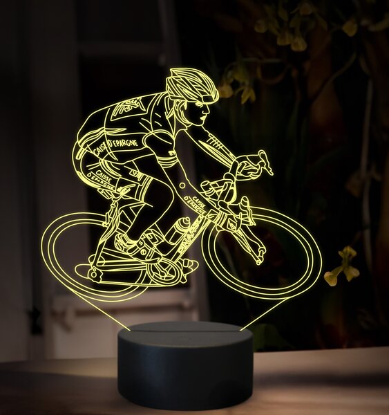 Beling 3D lampa,Alejandro Valverde, 16 farebná,GX1