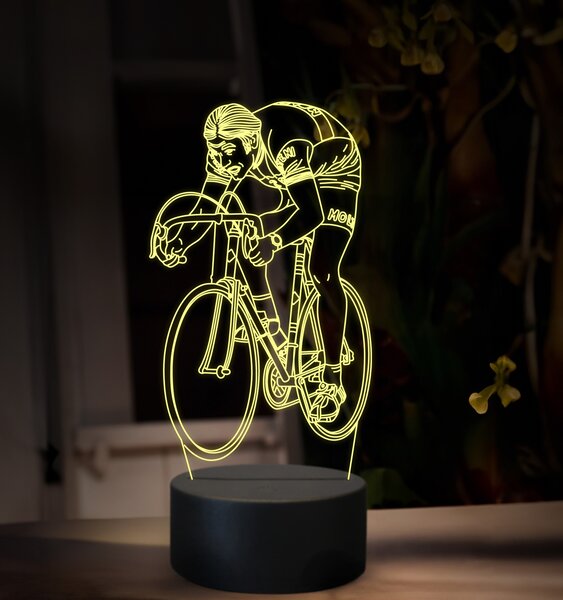 Beling 3D lampa,Eddy Merckx, 16 farebná,GX2