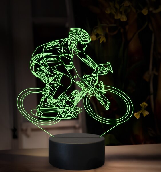 Beling 3D lampa,Alejandro Valverde, 16 farebná,GX1