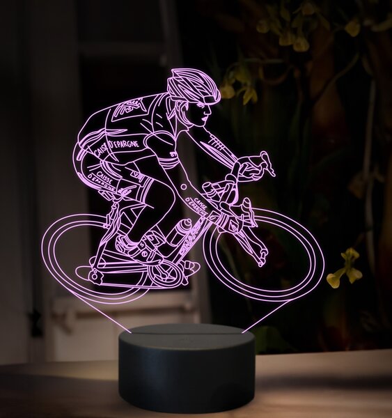 Beling 3D lampa,Alejandro Valverde, 16 farebná,GX1