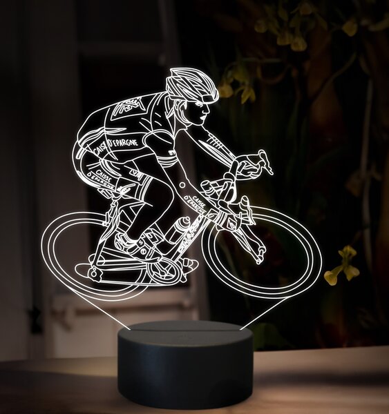 Beling 3D lampa,Alejandro Valverde, 16 farebná,GX1