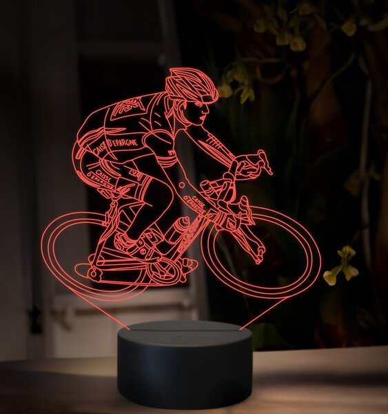Beling 3D lampa,Alejandro Valverde, 16 farebná,GX1