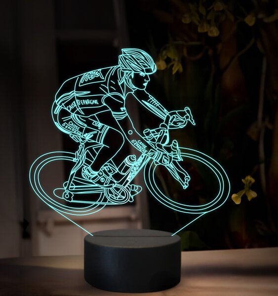 Beling 3D lampa,Alejandro Valverde, 16 farebná,GX1