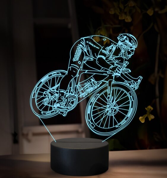 Beling 3D lampa, Mark Cavendish, 16 farebná,GX6