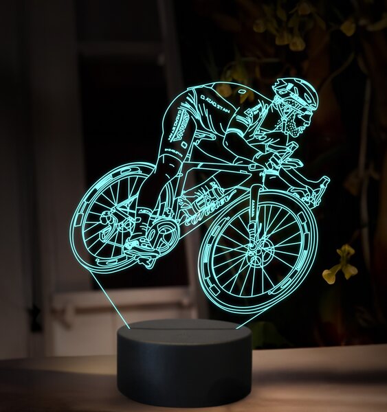 Beling 3D lampa, Mark Cavendish, 16 farebná,GX6