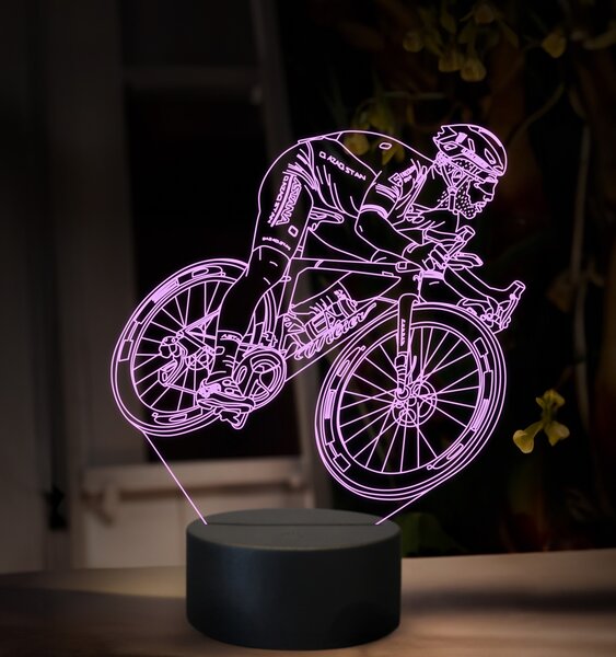 Beling 3D lampa, Mark Cavendish, 16 farebná,GX6