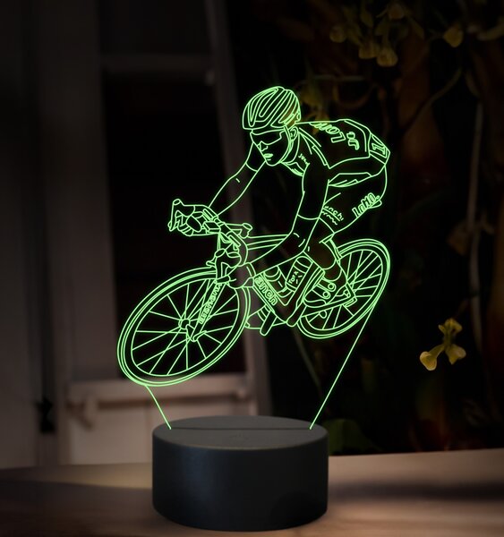 Beling 3D lampa, Primož Roglič, 16 farebná,GX7