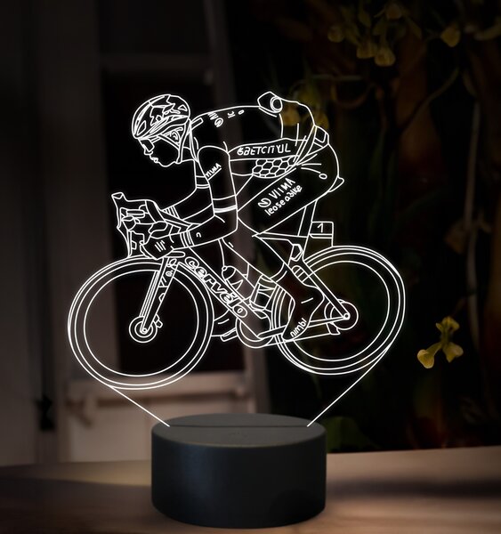 Beling 3D lampa,Van Aert, 16 farebná,GX9