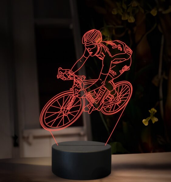 Beling 3D lampa, Primož Roglič, 16 farebná,GX7