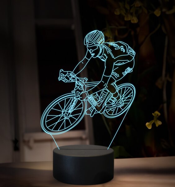 Beling 3D lampa, Primož Roglič, 16 farebná,GX7