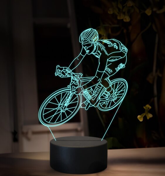 Beling 3D lampa, Primož Roglič, 16 farebná,GX7