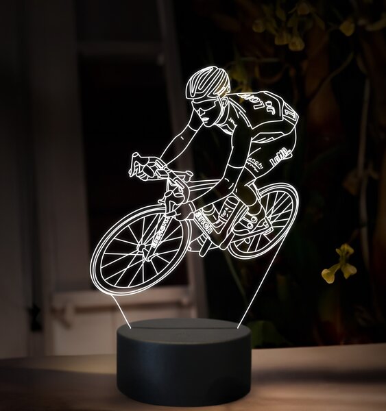 Beling 3D lampa, Primož Roglič, 16 farebná,GX7