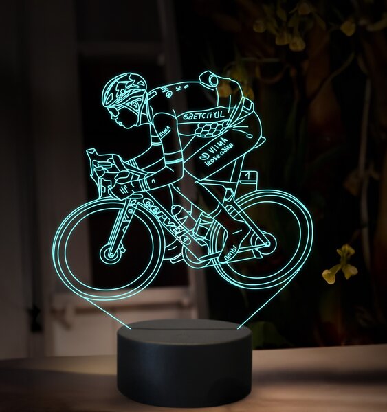 Beling 3D lampa,Van Aert, 16 farebná,GX9